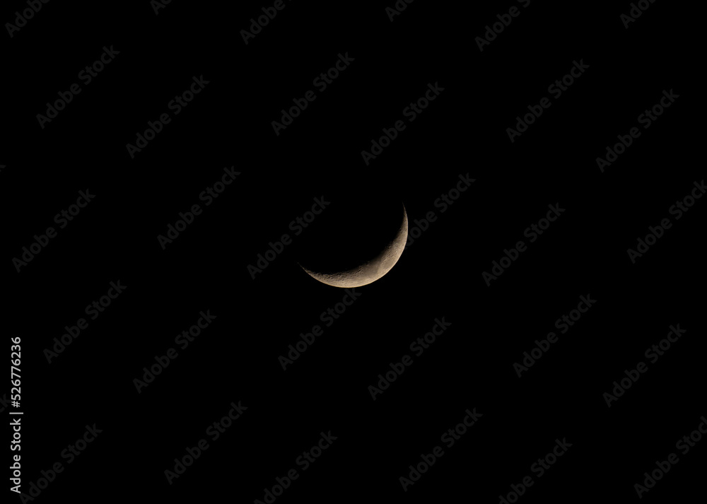 the moon in the night sky the moon in the night sky