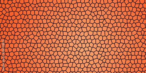 Abstract background , Red tiles roof background. stain glass