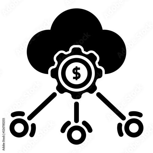 Spread Money Economy Icon