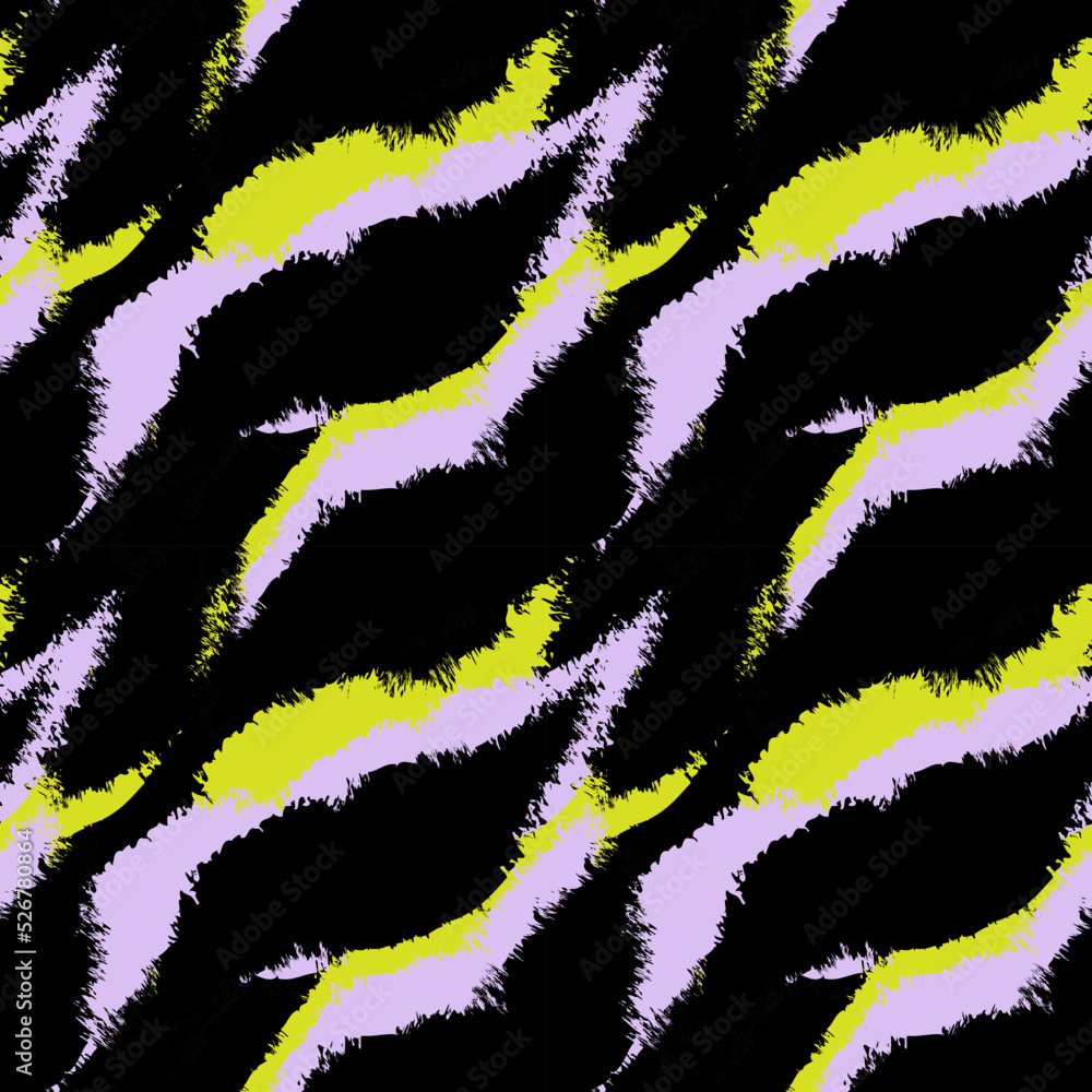 Abstract Camouflage Brush Strokes Seamless Pattern Design Abstract Camouflage Brush Strokes Seamless Pattern Design