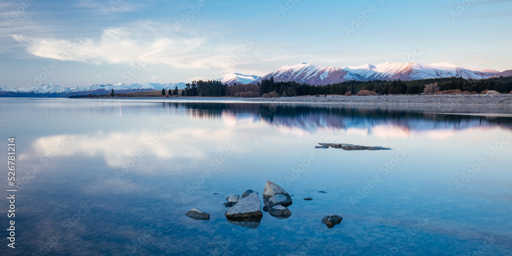 Fototapeta premium Lake Tekapo Sunset