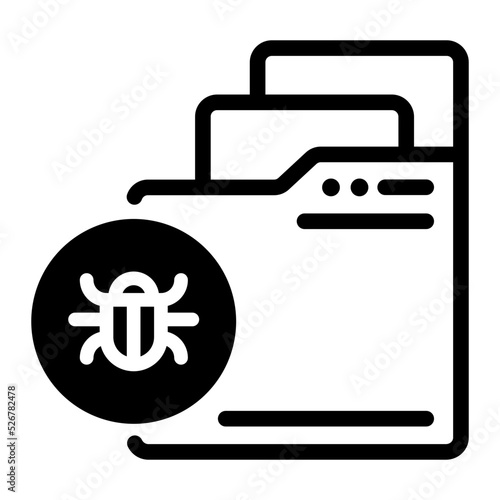 infected folder icon