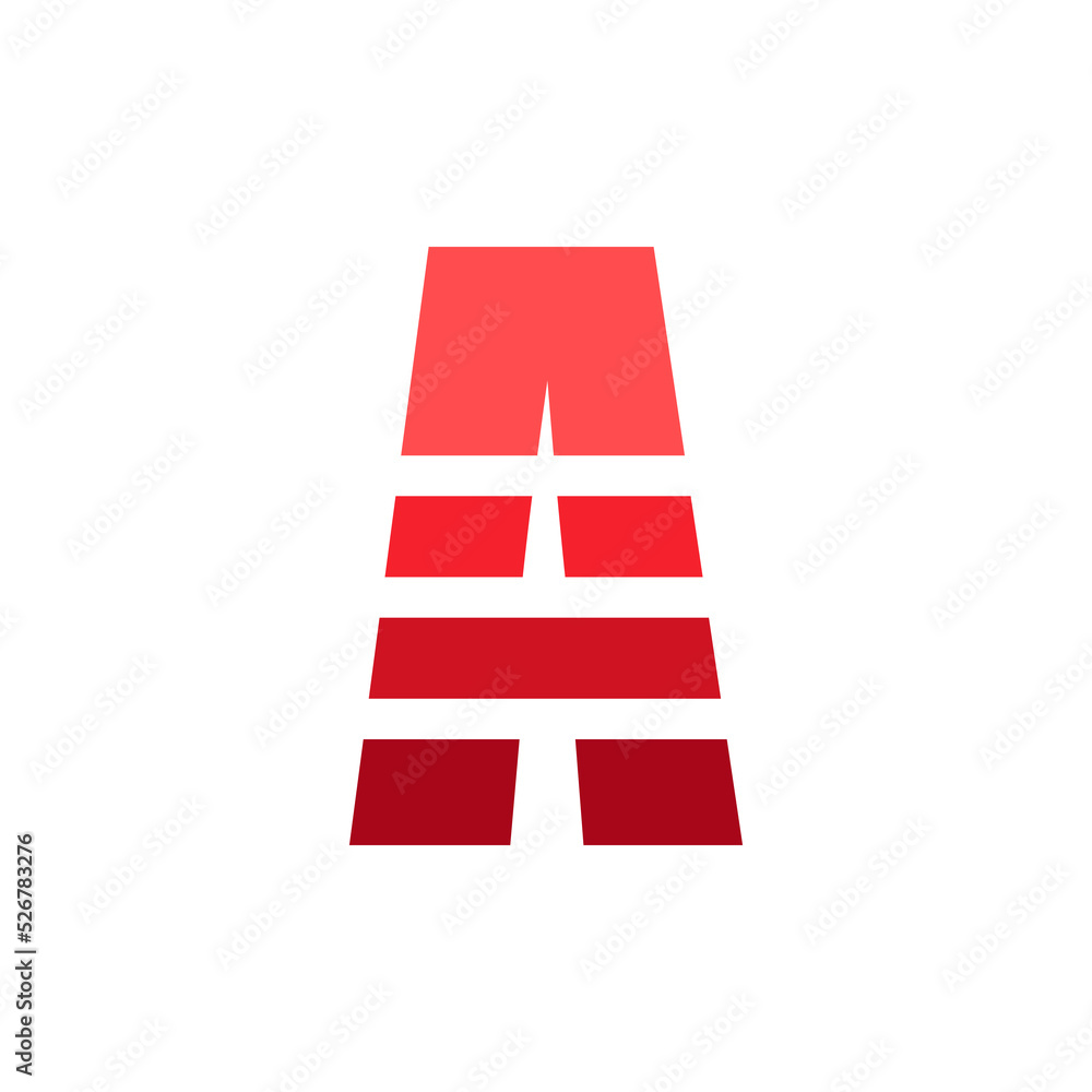 Initial Letter A Logo Design Template. A Letter Logo Design with Creative, Modern Gradient Style Initial Letter A Logo Design Template. A Letter Logo Design with Creative, Modern Gradient Style