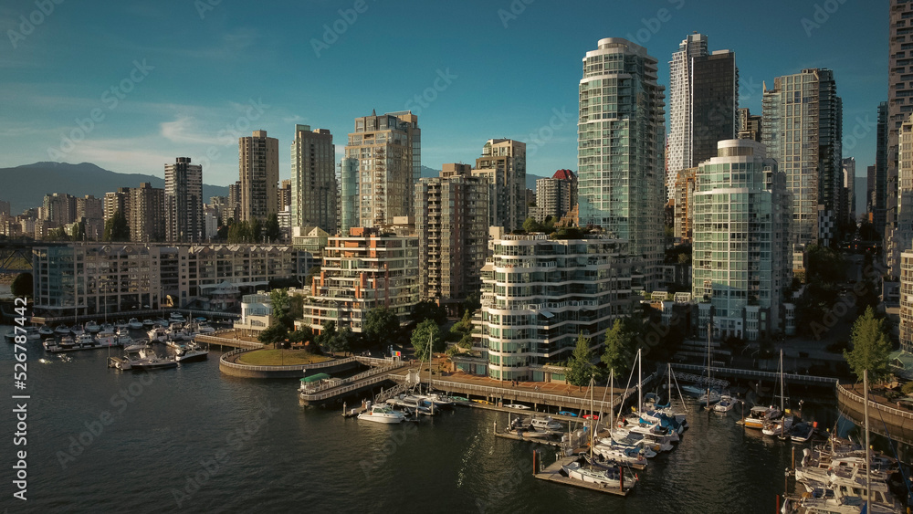 Obraz premium city skyline