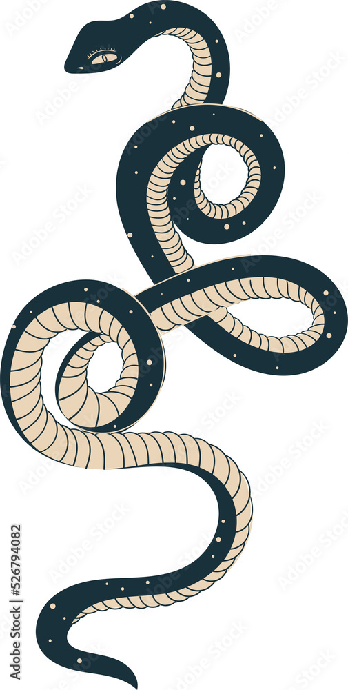 Magic writhing space snakes Magic writhing space snakes