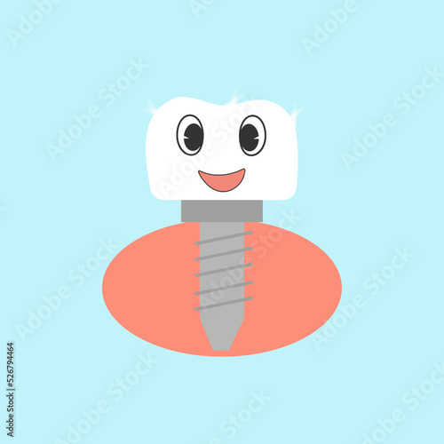 dentistry resuscitation of a tooth with a pin
