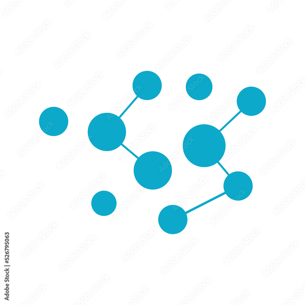 Neuron logo or nerve cell logo design,molecule logo illustration template icon with vector concept Neuron logo or nerve cell logo design,molecule logo illustration template icon with vector concept