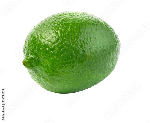 Fototapeta Fresh lime isolated
