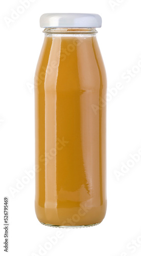 juice bottle isolated