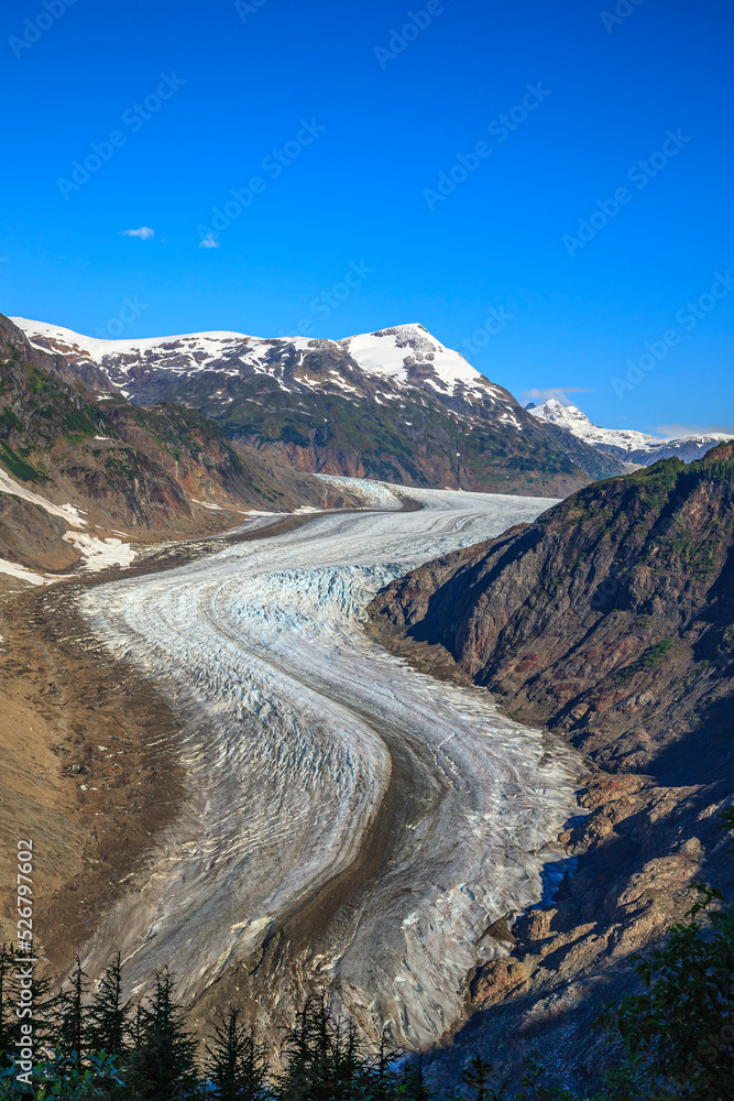Salmon Glacier, British Columbia Salmon Glacier, British Columbia