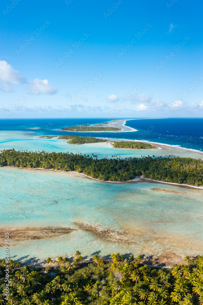 Panoramic Drone Photos French Polynesia Moorea Fakarava