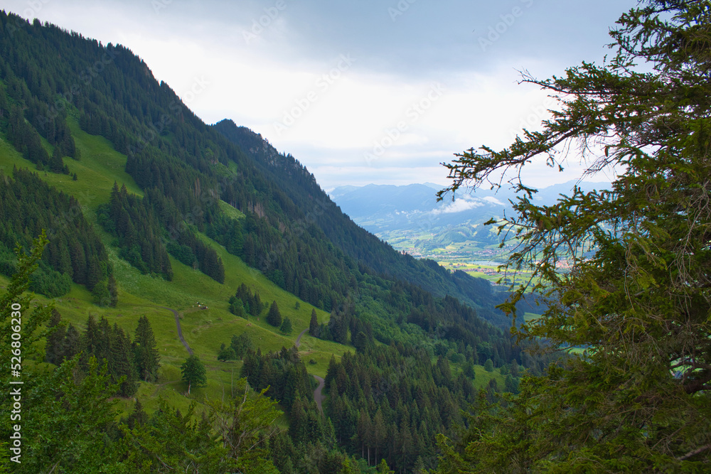 Fototapeta premium Allgäuer Berge