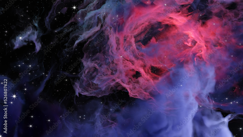 3D Render Space galaxy cloud cosmos realistic illustration background 3D Render Space galaxy cloud cosmos realistic illustration background