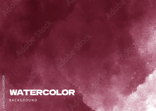 Hand painted abstract watercolor background