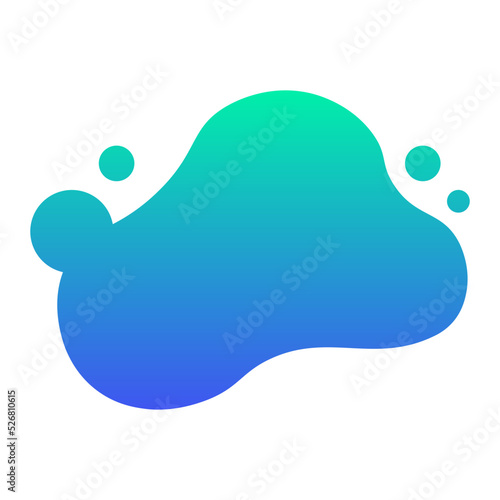 gradient blob element

