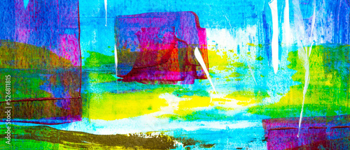 Paint canvas02 Abstract 034