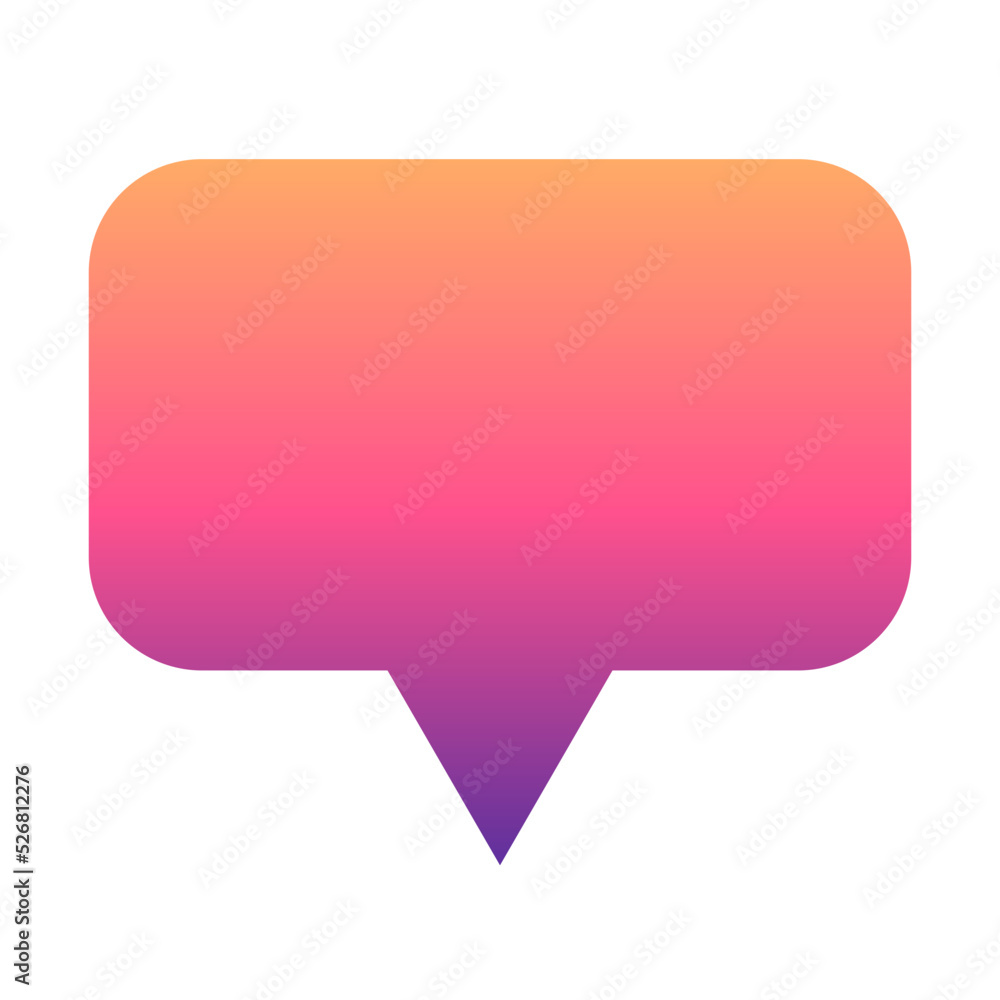 gradient speech bubble
gradient speech bubble
