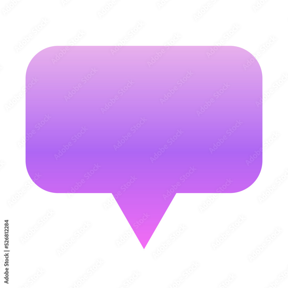 gradient speech bubble
gradient speech bubble