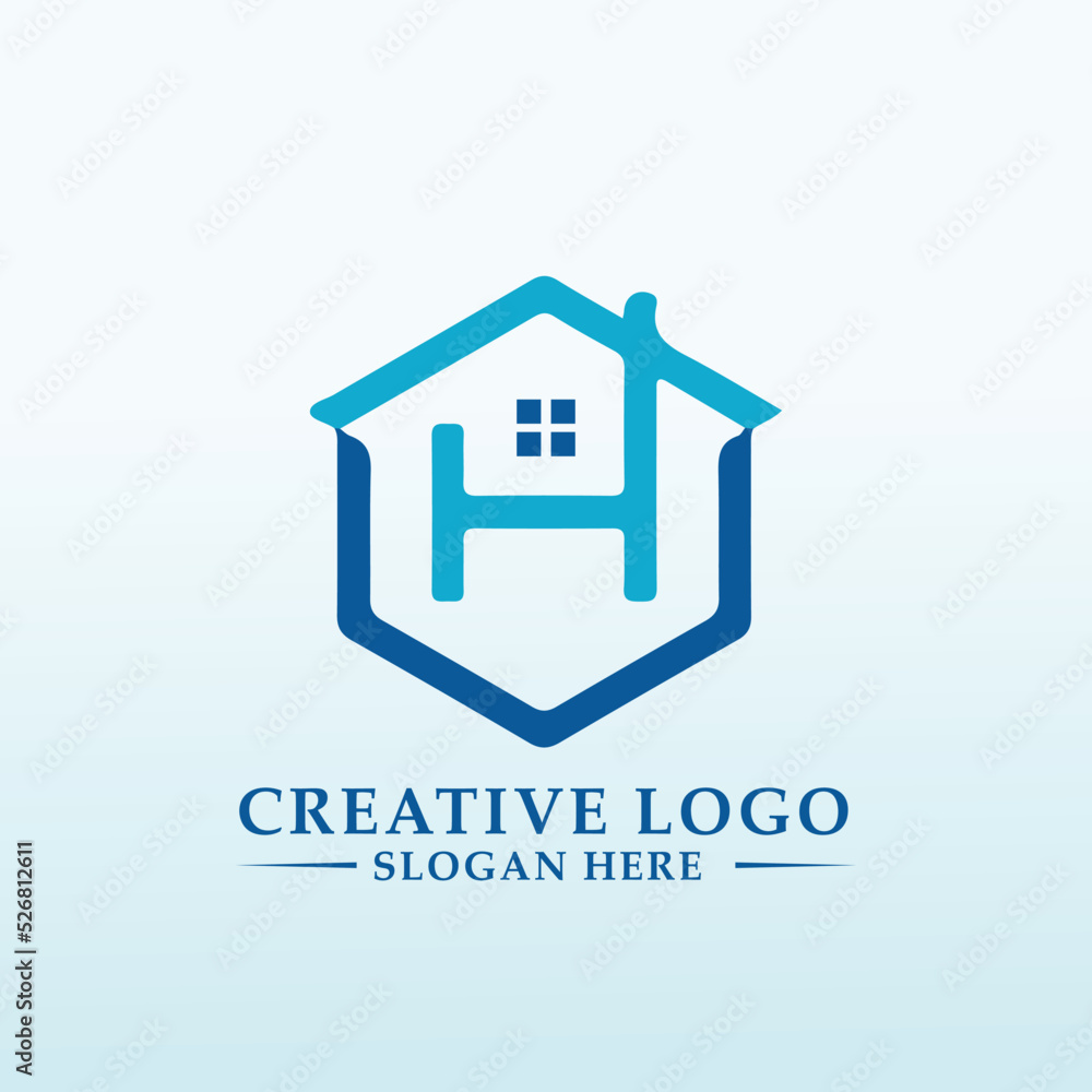 simple strong logo for professional financial provider