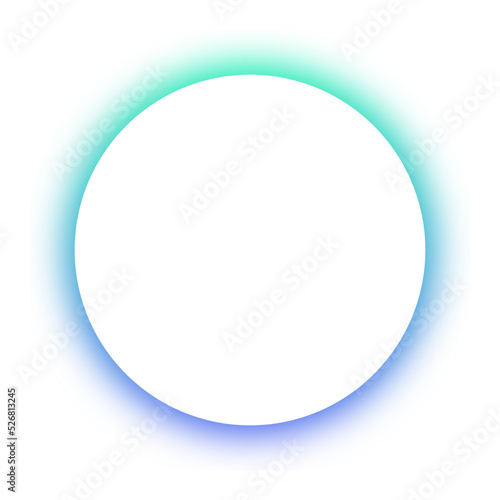 neon shadow round background
