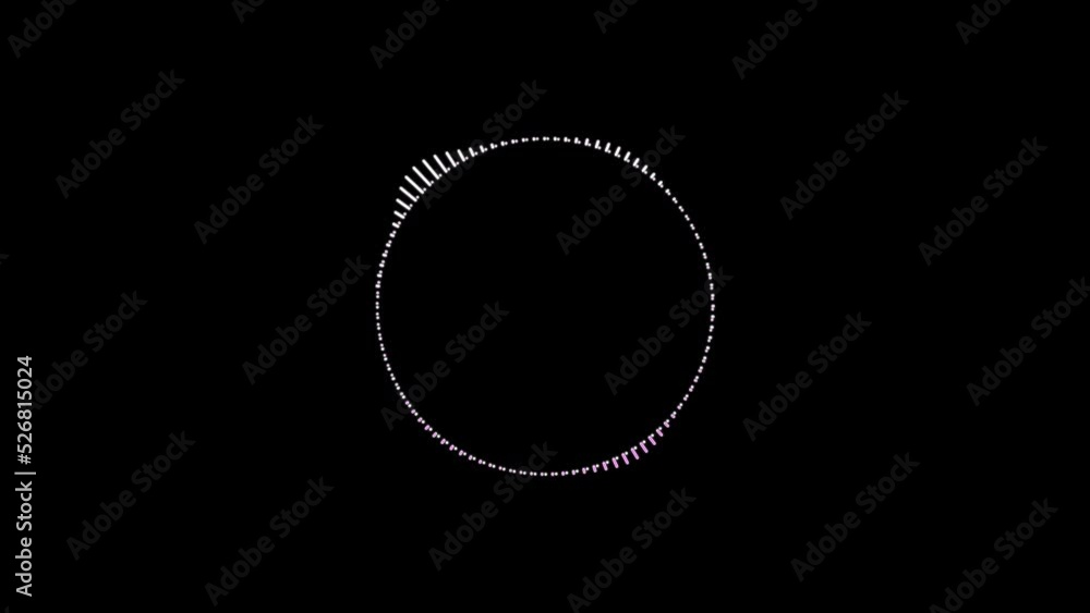 Audio music waves Circle Frame. Music waves oscillate. Digital Sound wave or frequency Frame. Audio wave animation. Audio music waves Circle Frame. Music waves oscillate. Digital Sound wave or frequency Frame. Audio wave animation.