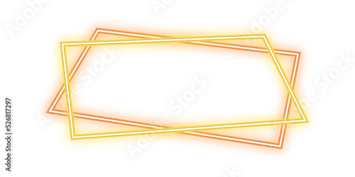 abstract neon frames
