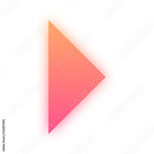 Free Download gradient neon arrow shape
 - GFXLoad