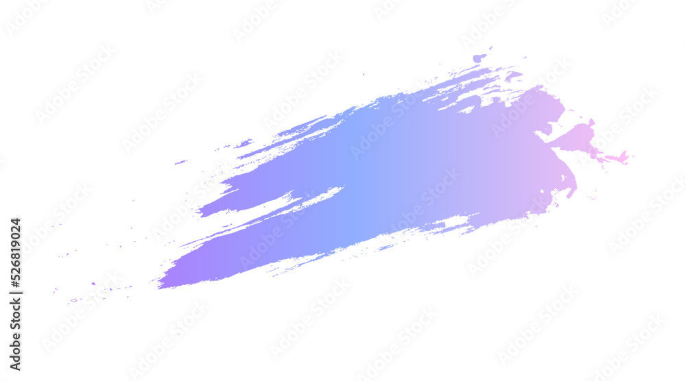 Fototapeta premium gradient brush stroke element 