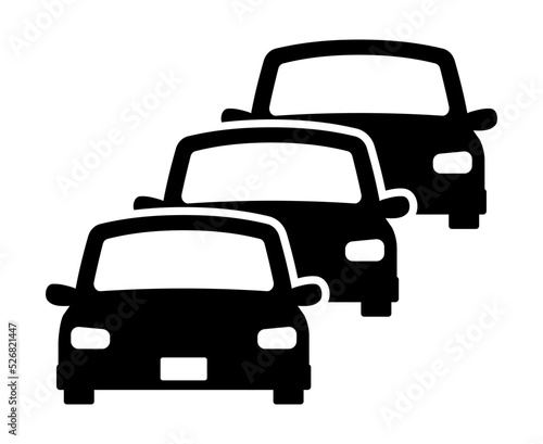 車の列