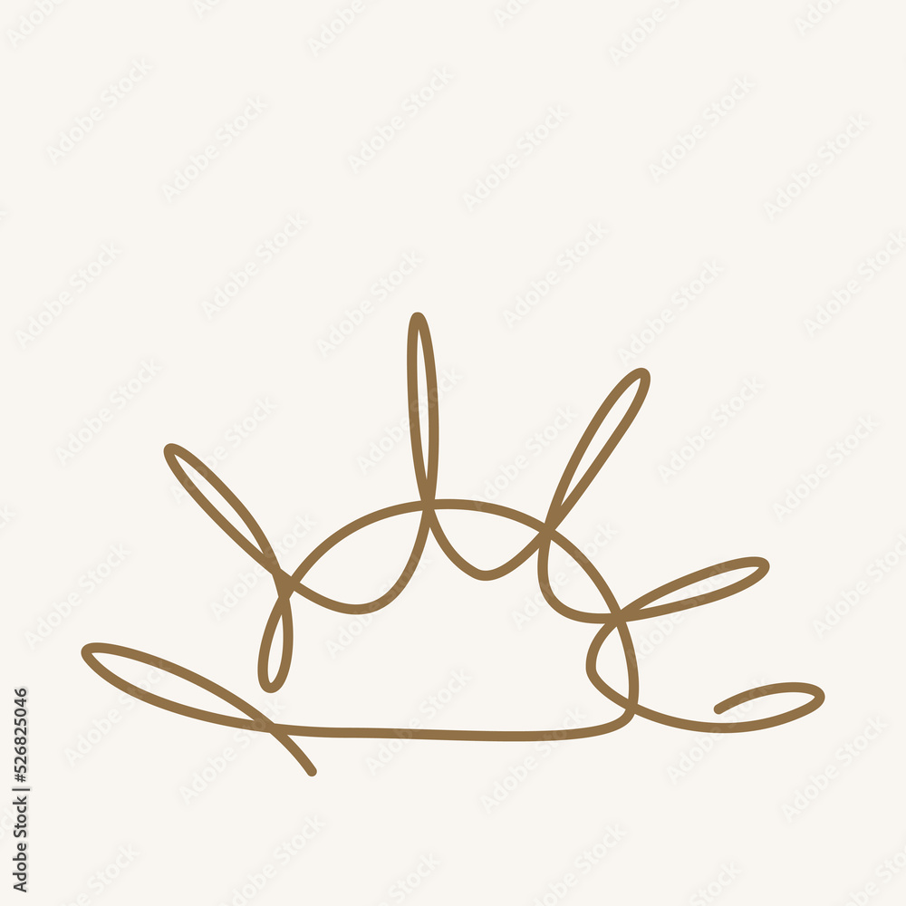 Sun continuous line art. One line sketch sunny summer outline vector Sun continuous line art. One line sketch sunny summer outline vector