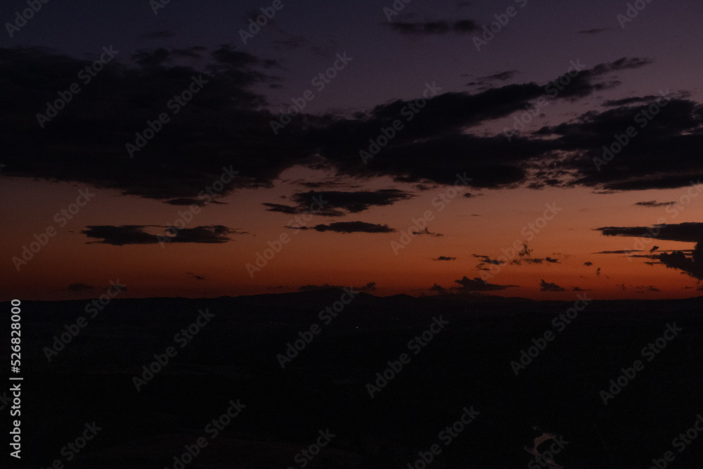 Beautiful view of Tuscany landscape and landmarks. Summer in Italy Beautiful view of Tuscany landscape and landmarks. Summer in Italy