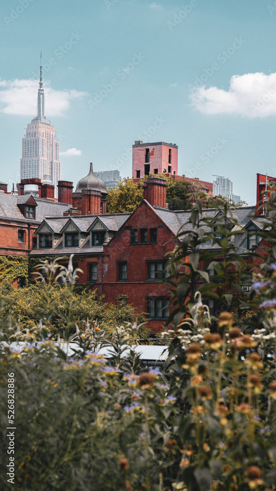 Obraz premium Nature Meets NYC