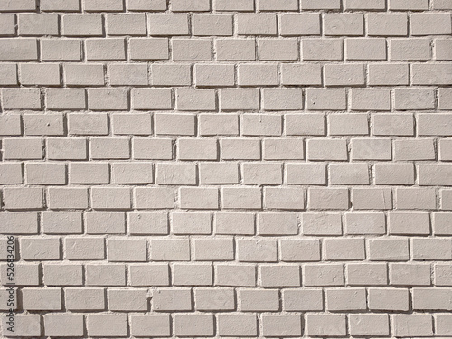 White brick wall texture