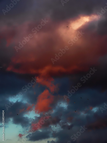 cloudy colorful vivid sky 2 © marius