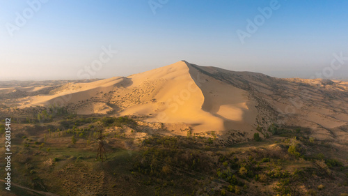 miracle of nature - dune Sary-Kum in Dagestan
