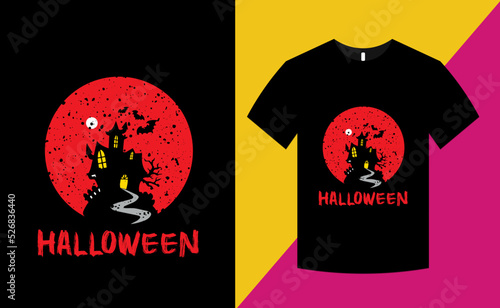 Halloween t-shirt design