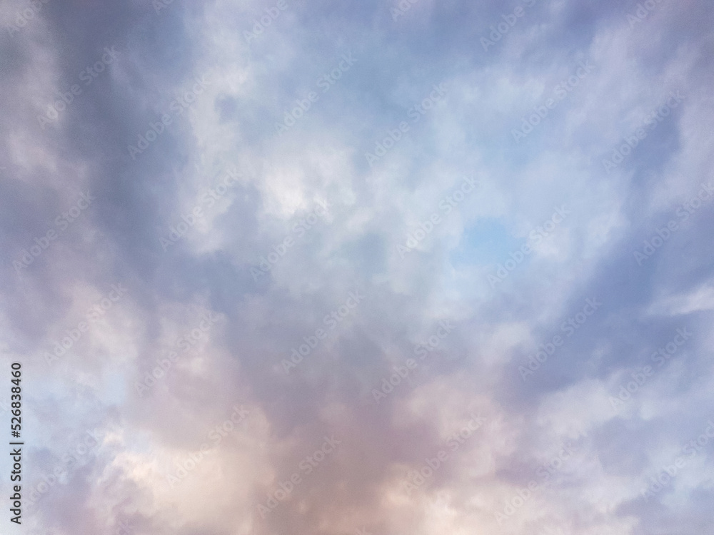 Obraz premium Sky with clouds landscape background