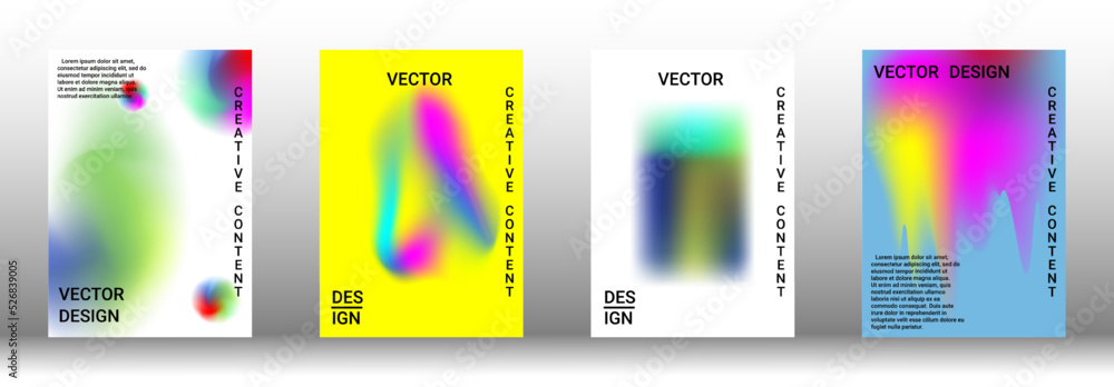 Artistic covers design. Creative fluid colors backgrounds. Set of abstract covers Artistic covers design. Creative fluid colors backgrounds. Set of abstract covers