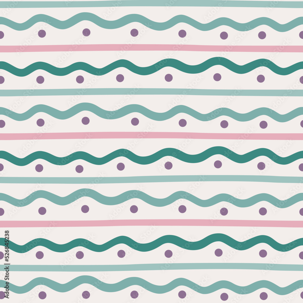 Lines and dots pattern Lines and dots pattern