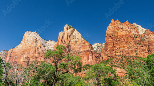 Utah-Zion National Park-Court of the Patriarchs