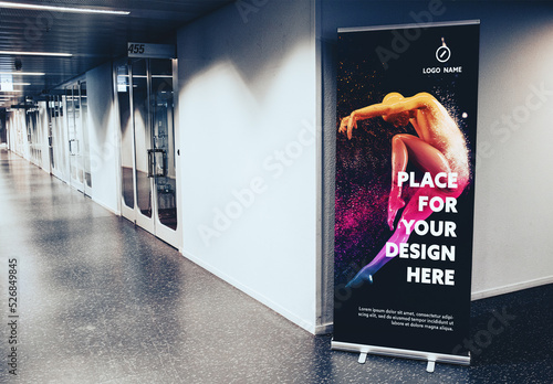 Roll-Up Banner Mockup