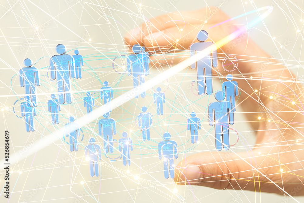 Global network. Blockchain. 3D illustration. Neural networks and artificial intelligence. Abstract Global network. Blockchain. 3D illustration. Neural networks and artificial intelligence. Abstract