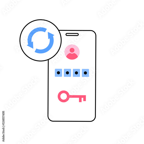 Reset password action