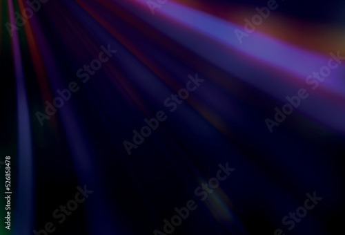Dark Purple vector blurred template.