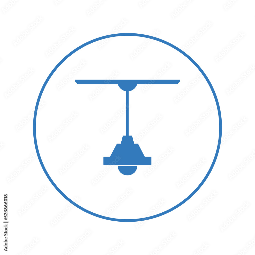 Ceiling lamp furniture interior icon | Circle version icon | Ceiling lamp furniture interior icon | Circle version icon |