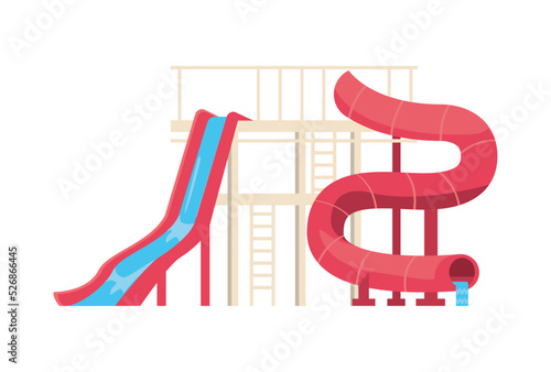 two slides park