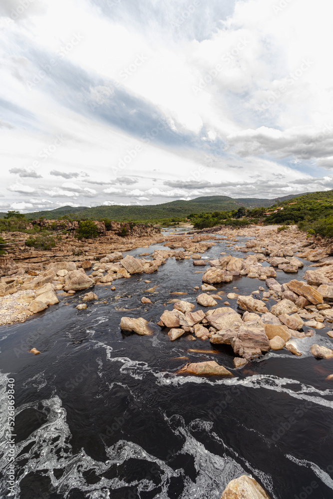 natural landscape in the city of Andarai, State of Bahia, Brazil natural landscape in the city of Andarai, State of Bahia, Brazil