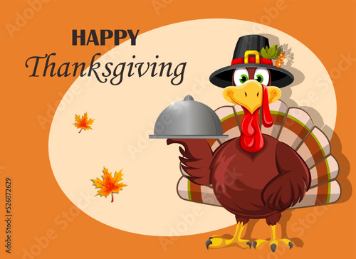 Happy Thanksgiving. Funny Thanksgiving Turkey bird
