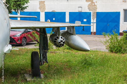 MiG-21MF on the territory of the Aeroclub in Nitra. photo
