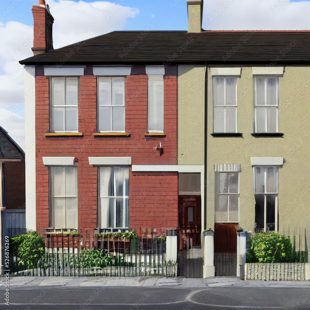 Traditional British Residential Street